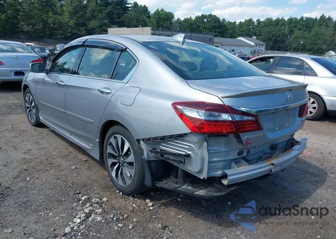 2017 Honda Accord Hybrid Touring from USA, damaged, VIN JHMCR6F7XHC020145